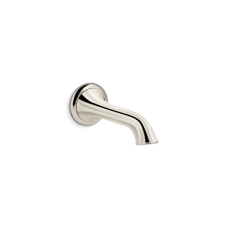 Kohler Artifacts Wall-Mount Bath Spout With Flare Design 72791-SN